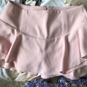 PINK ZARA SKORT